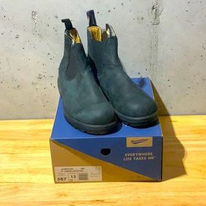 Blundstone 587 Rustic Black Boots